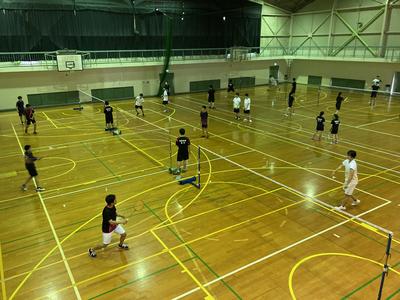 5.14　小松島高校との練習試合風景